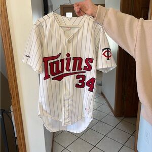 Vintage Kirby Puckett Minnesota Twins Baseball Jersey